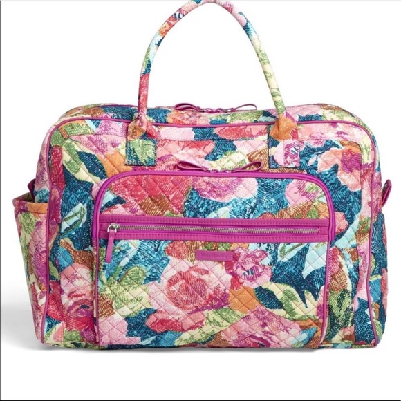 Vera Bradley Handbags - Vera Bradley Iconic Weekender Travel Bag